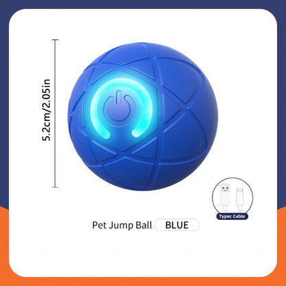 Smart Dog Toy Ball Electronic Interactive Pet Toy Moving Ball USB Automatic Moving Bouncing for Puppy Christmas gift Cat Product