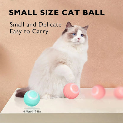 Smart Dog Toy Ball Electronic Interactive Pet Toy Moving Ball USB Automatic Moving Bouncing for Puppy Christmas gift Cat Product