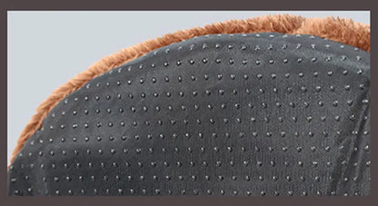 Winter Deep Sleep Comfort Cat Bed Cute Bear Head Shape Nest Pets Tent Cozy Cave for Cats House Soft And Self Warming Kitten Beds