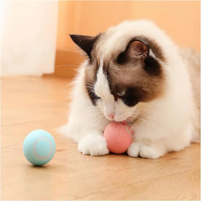 Smart Dog Toy Ball Electronic Interactive Pet Toy Moving Ball USB Automatic Moving Bouncing for Puppy Christmas gift Cat Product