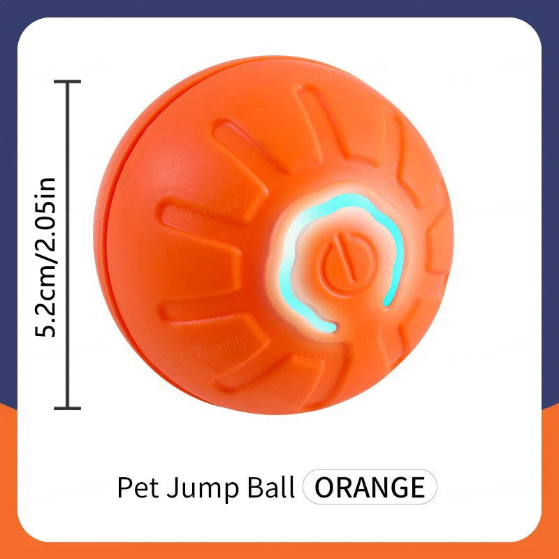 Smart Dog Toy Ball Electronic Interactive Pet Toy Moving Ball USB Automatic Moving Bouncing for Puppy Christmas gift Cat Product